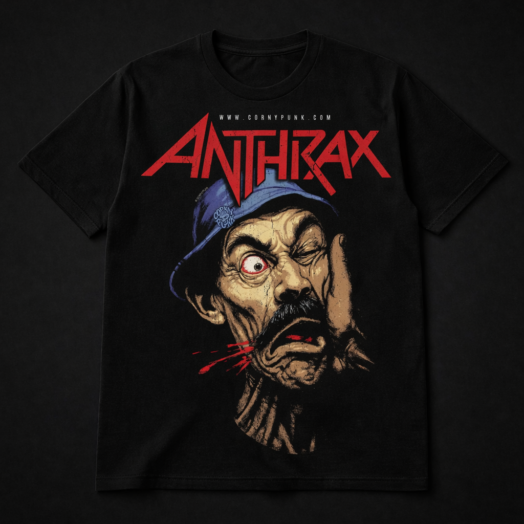 Anthrax T-shirt with shock design