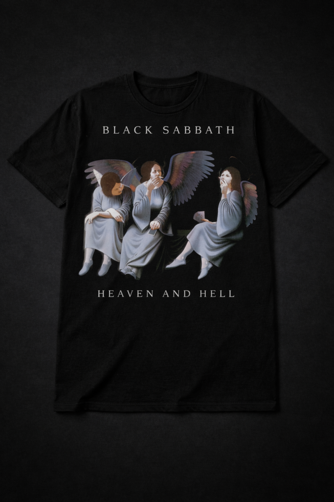 Black Sabbath album T-shirt design