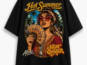 Atlas Hot Summer T-Shirt – Limited Edition Heat Chaser graphic