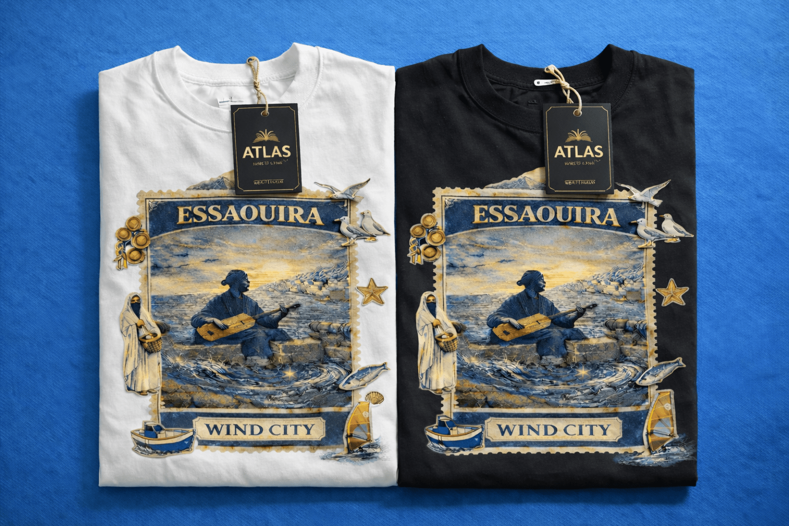 Atlas Essaouira Medina Tee - Carry the spirit of the Medina. - Image 2